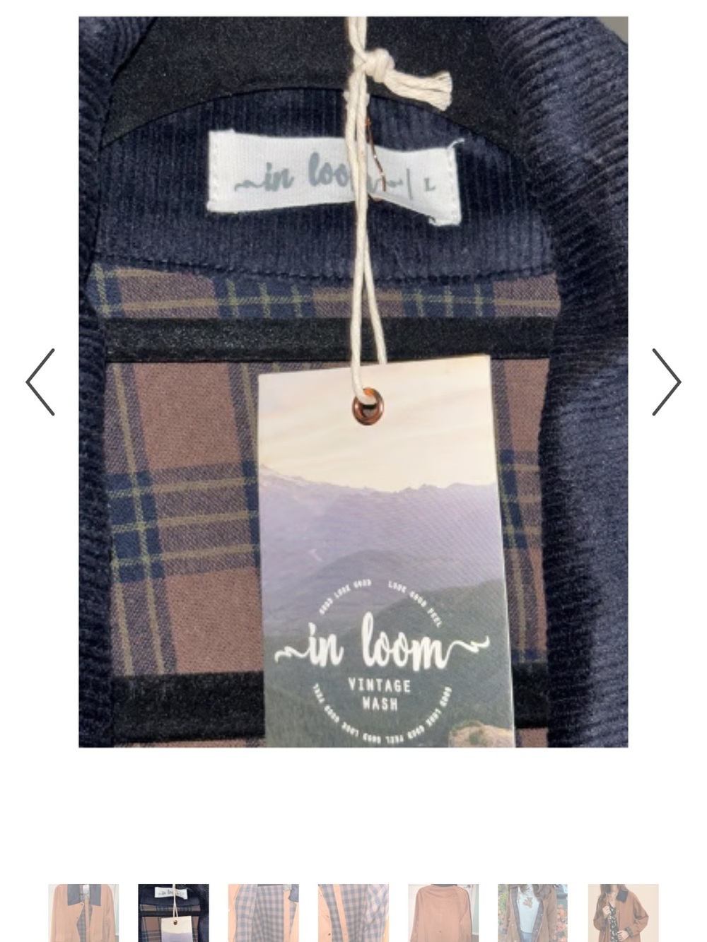 In Loom Barn Jacket - Teddy Brown - Picture 2 of 7